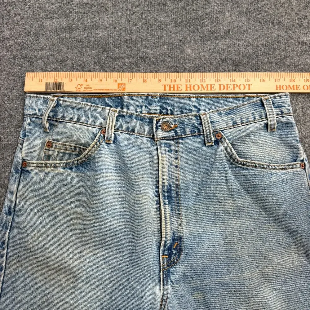 Vintage 90s Levi's 505 Orange Tab Jeans Mens 36x30 Regular Fit Straight Leg USA